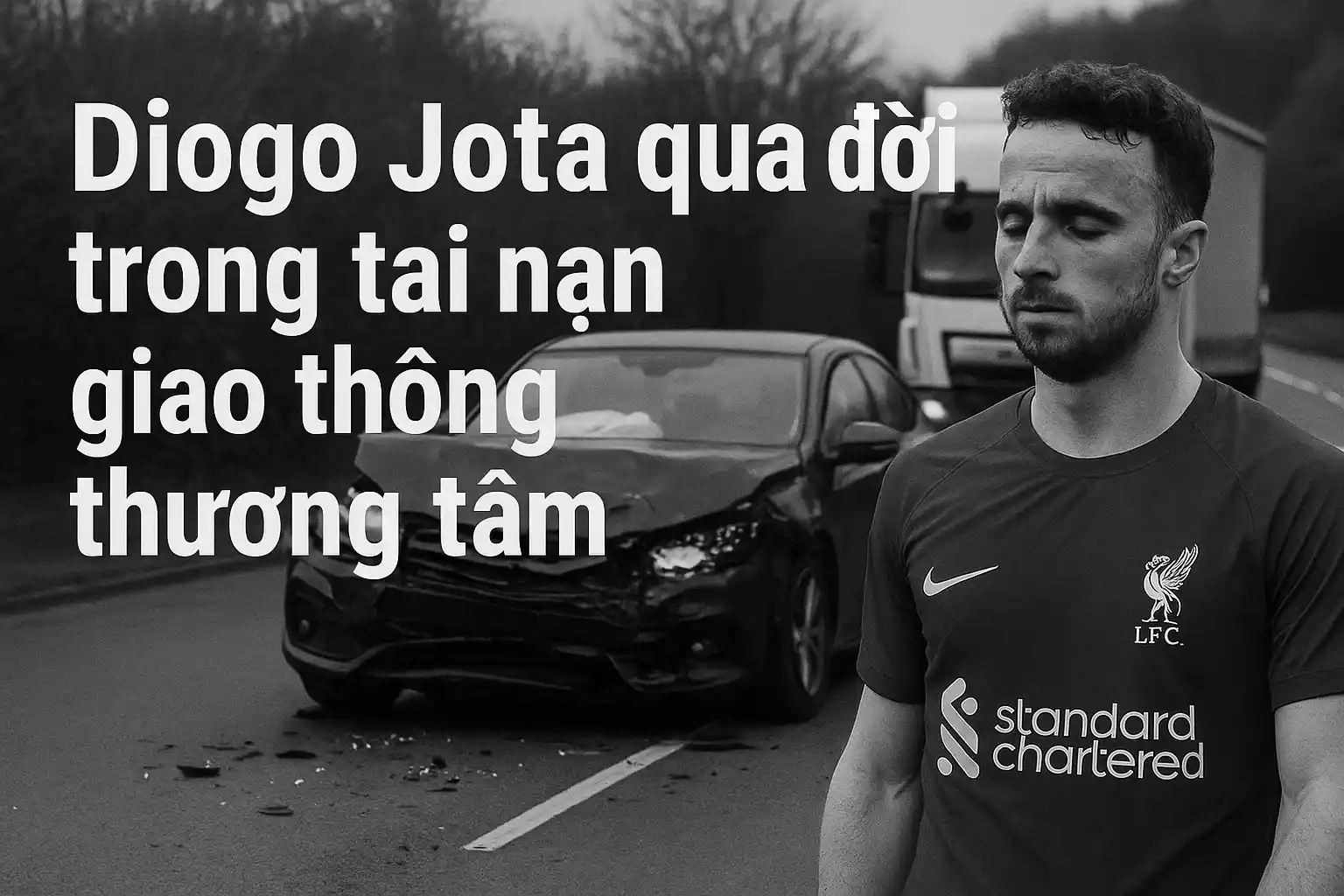 Diogo Jota qua đời trong tai nạn giao thông thương tâm